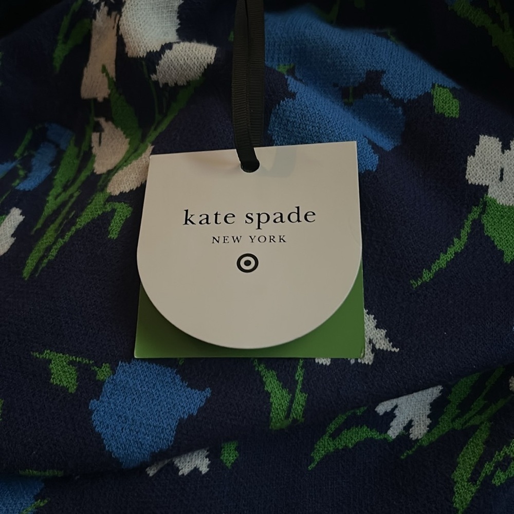 Kate Spade x Target Mixed Floral Sweater Midi Skirt NWT - Picture 5 of 6